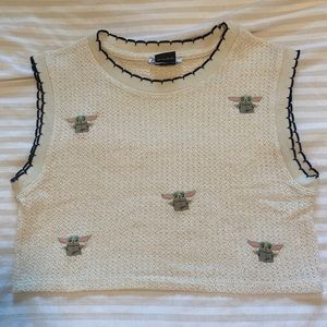 Zara Crochet Crop Top